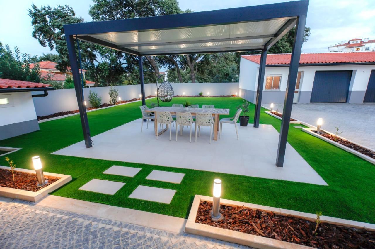 Modern Apartment With Garden Fátima Kültér fotó