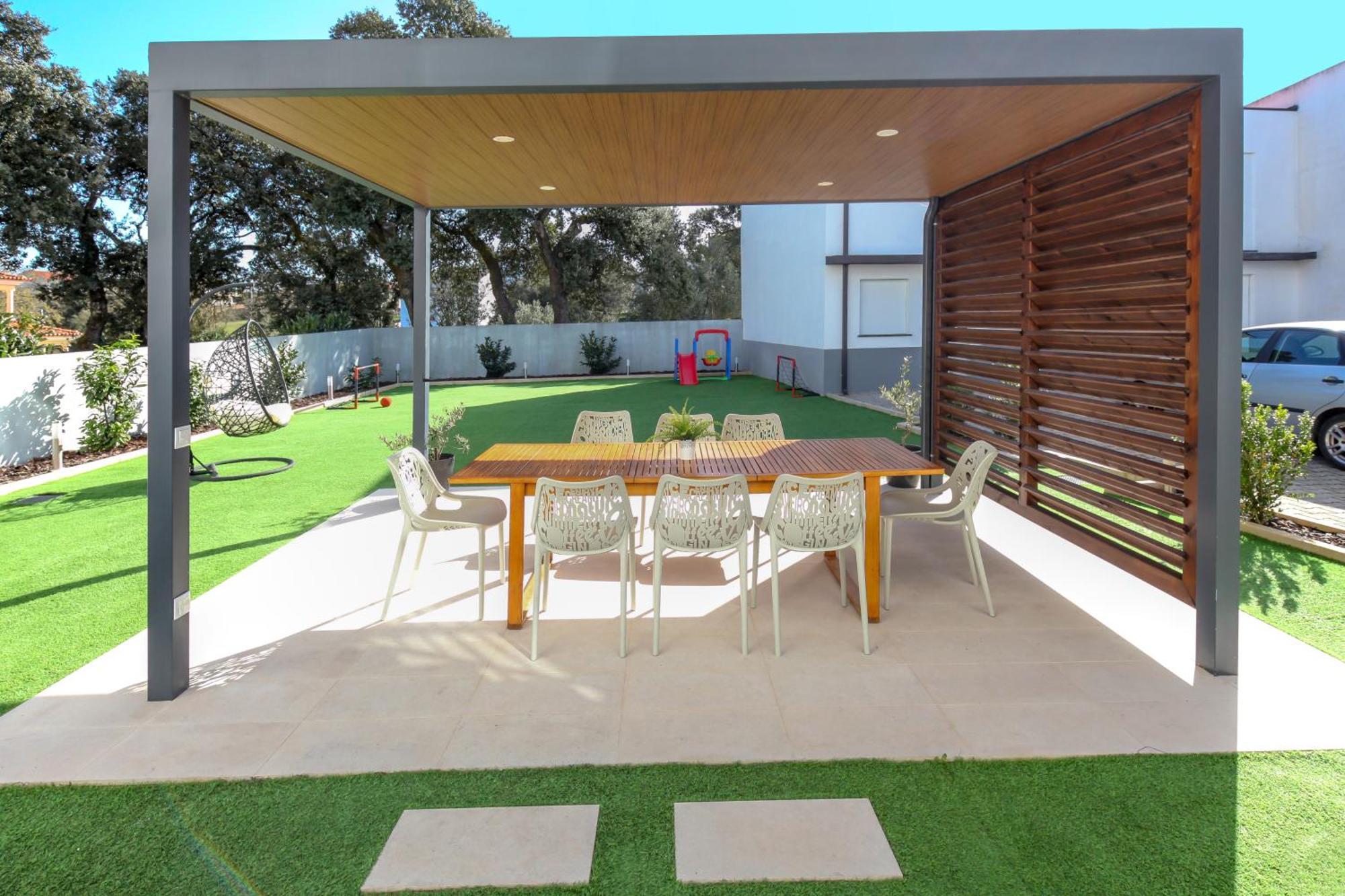 Modern Apartment With Garden Fátima Kültér fotó